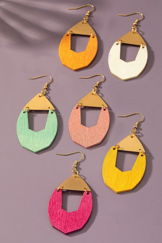 Wood Arch Earrings – PIPPY