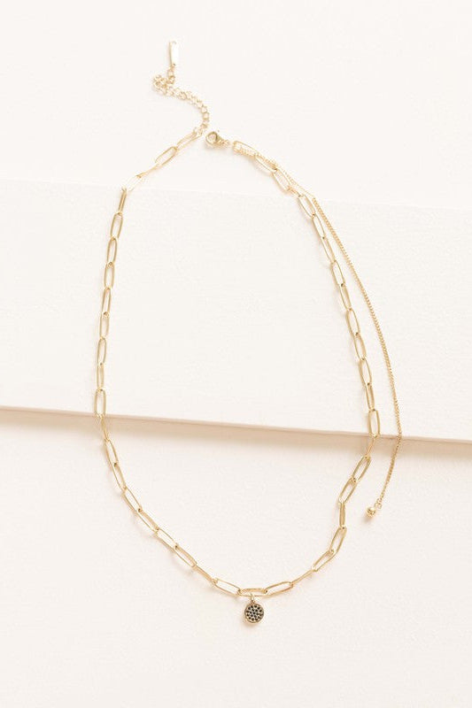 Cassio Dainty Charm Necklace