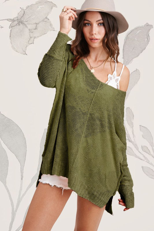 Off Shoulder Taylor Sweater