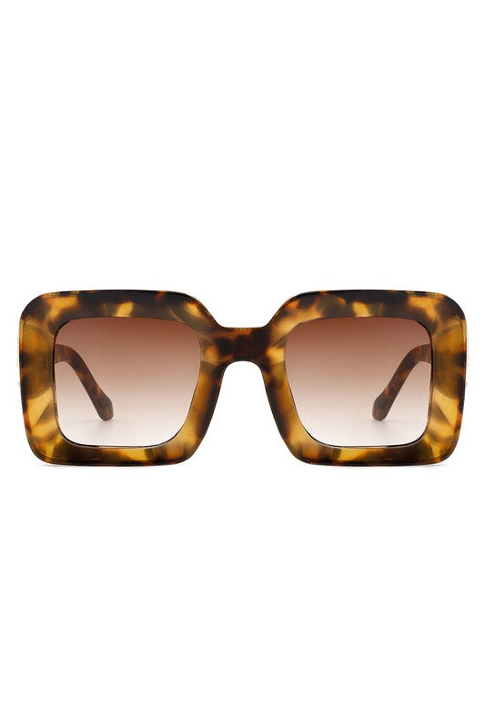 Square Modern Chic Fashion Sunglasses