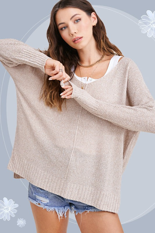 Winnie Off Shoulder Sweater