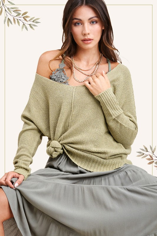 Winnie Off Shoulder Sweater