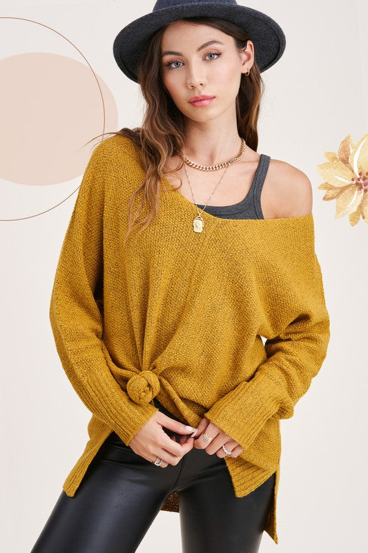 Winnie Off Shoulder Sweater