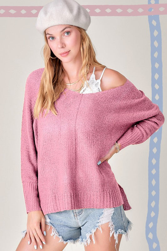 Winnie Off Shoulder Sweater