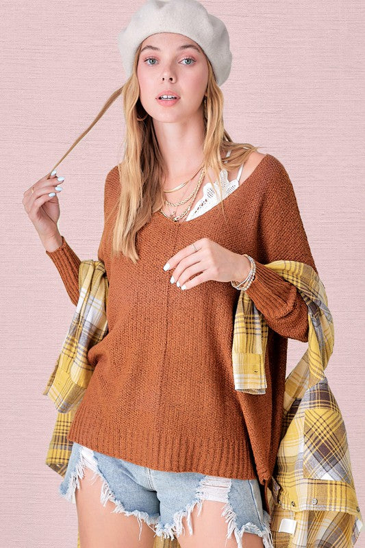 Winnie Off Shoulder Sweater