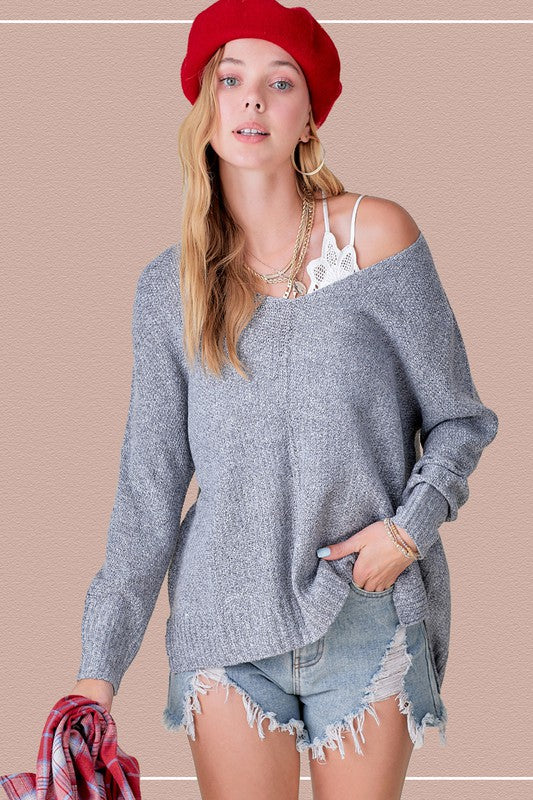 Winnie Off Shoulder Sweater