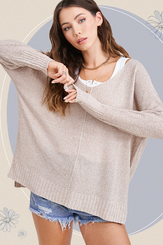 Winnie Off Shoulder Sweater