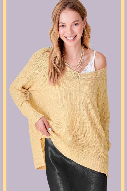 Winnie Off Shoulder Sweater