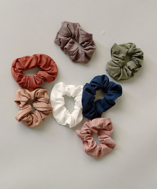 BAMBOO REGULAR SIZE SCRUNCHIES