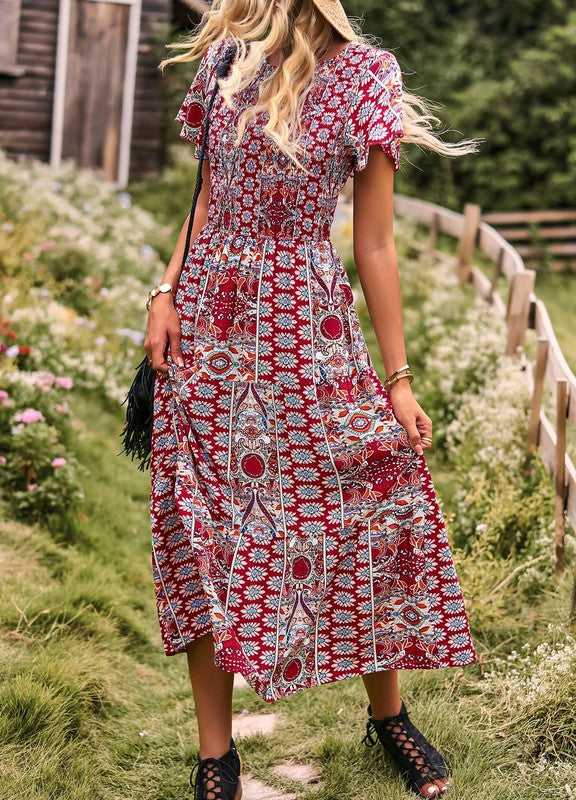 Printed dress