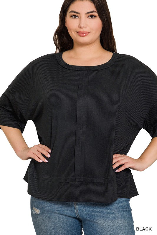 Plus Sized My Fave Box Tee