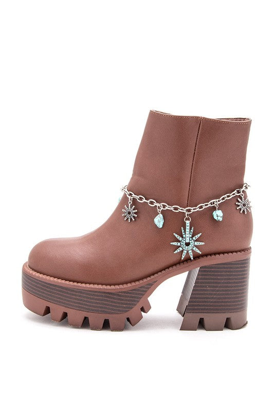 Boots Charms Turquoise Spur Western