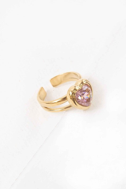 Power of Love Adjustable Ring