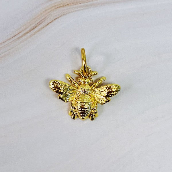 Bee The Queen Seamless Charm Necklace