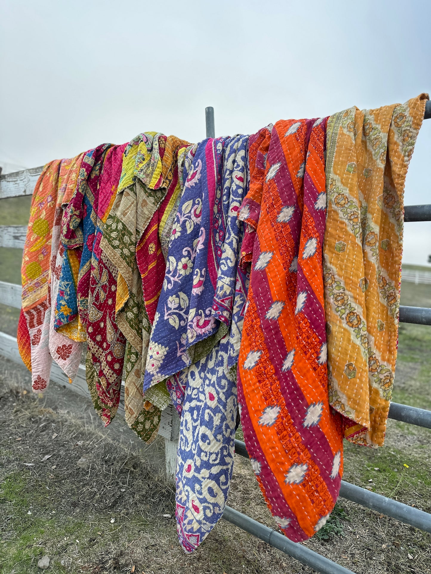 Vintage Kantha Quilts