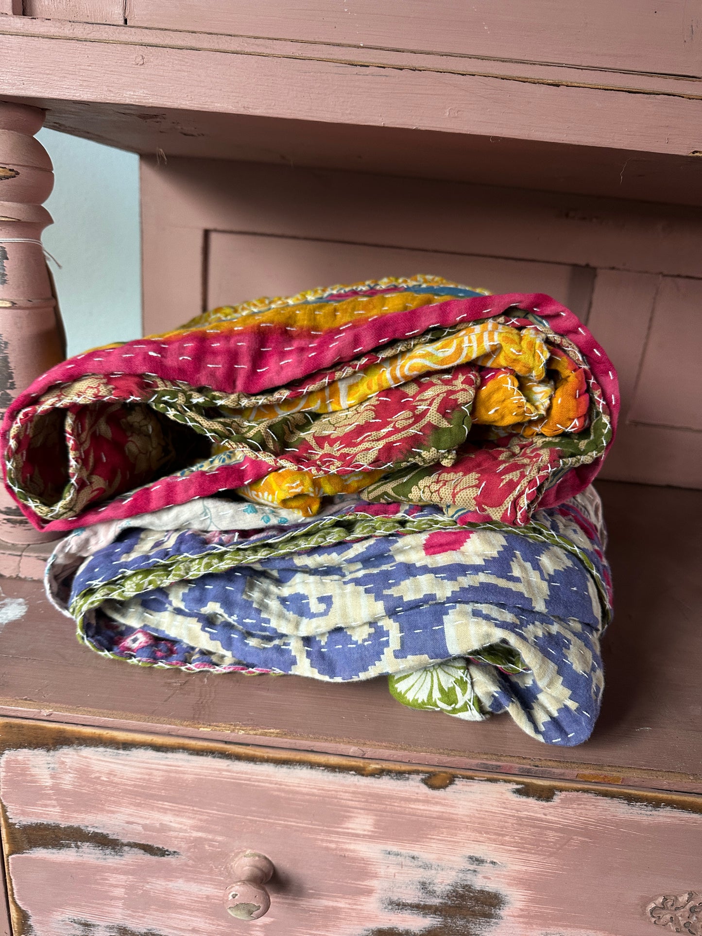 Vintage Kantha Quilts