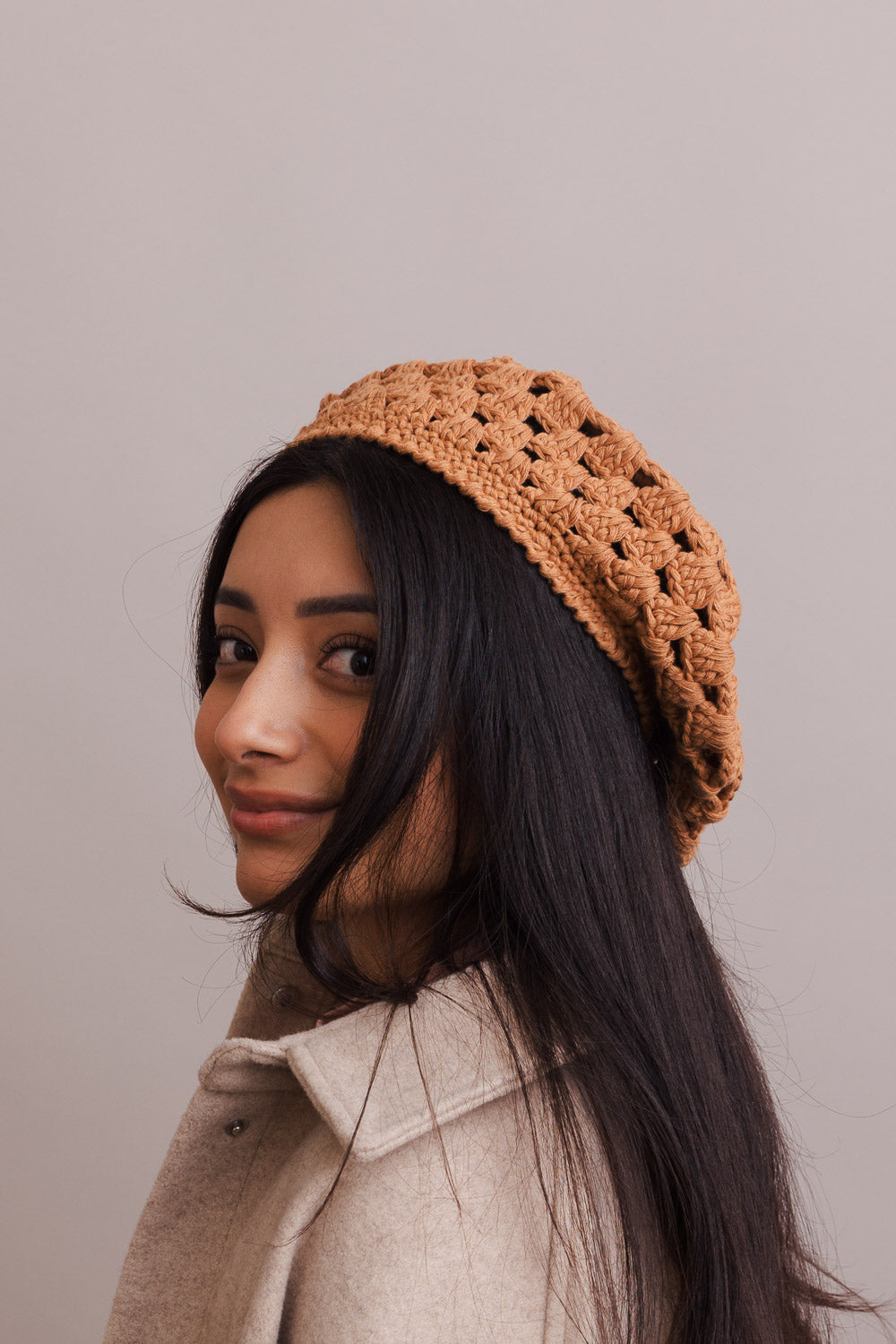 Darling Crochet Knitted Beret Beanies