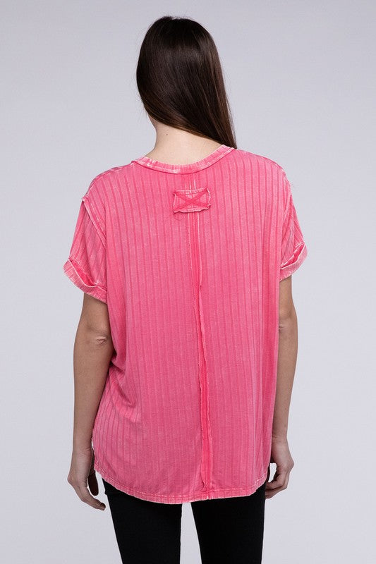 Dolman Sleeve Boat-Neck Top