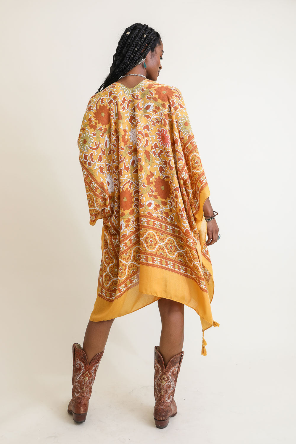 Moroccan Touch Tapestry Kimono