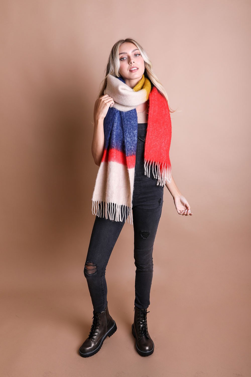 Soft Mohair Scarf Scarves