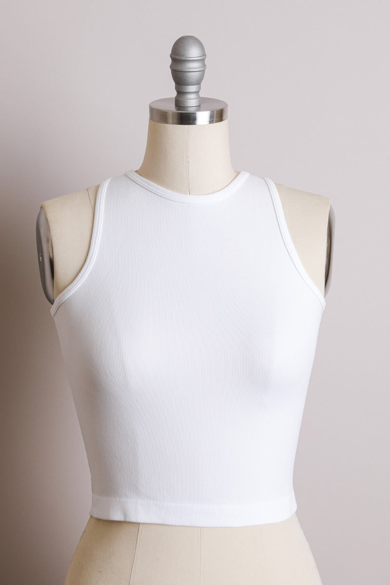 High Neck Seamless Tank