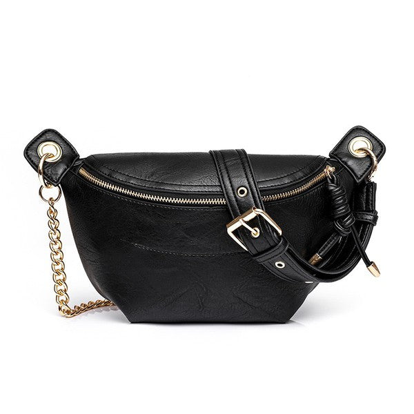 Luxe Convertible Sling Belt Fanny Bag