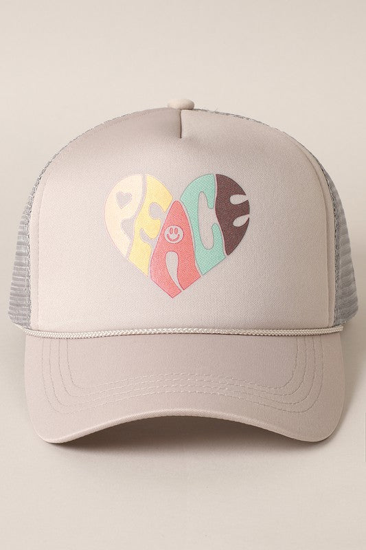 PEACE Foam Trucker Hat