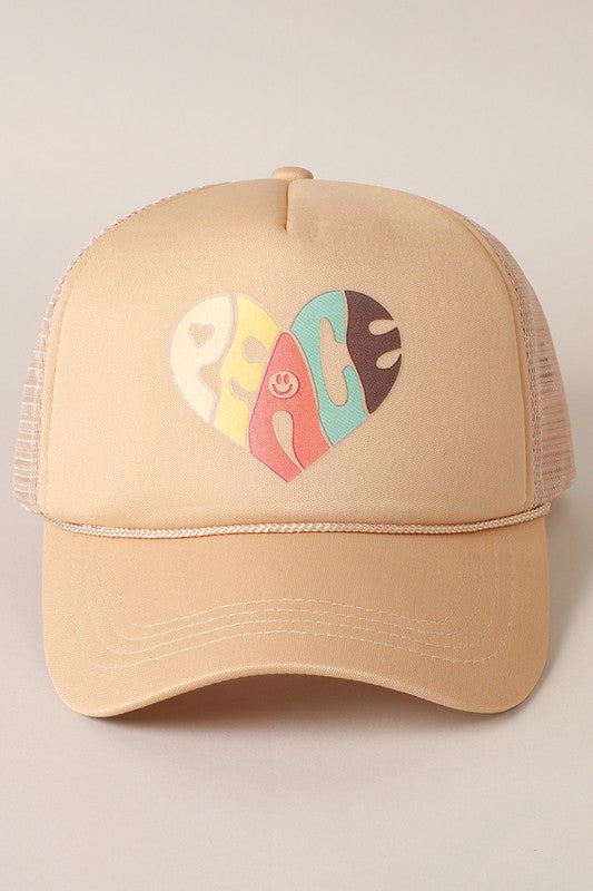 PEACE Foam Trucker Hat