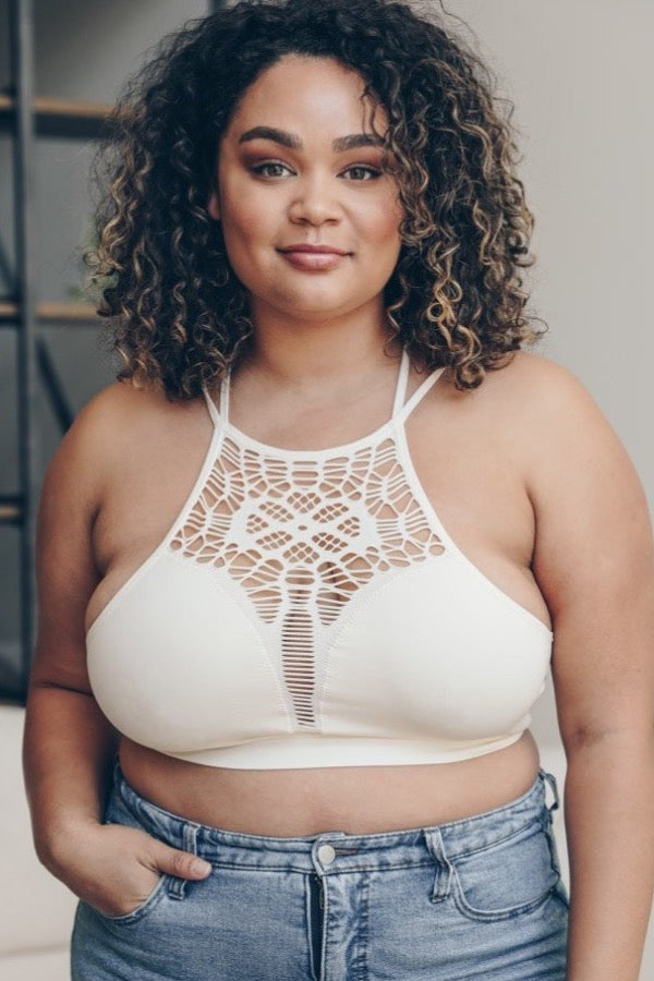 Frankie High-Neck Plus Bralettes